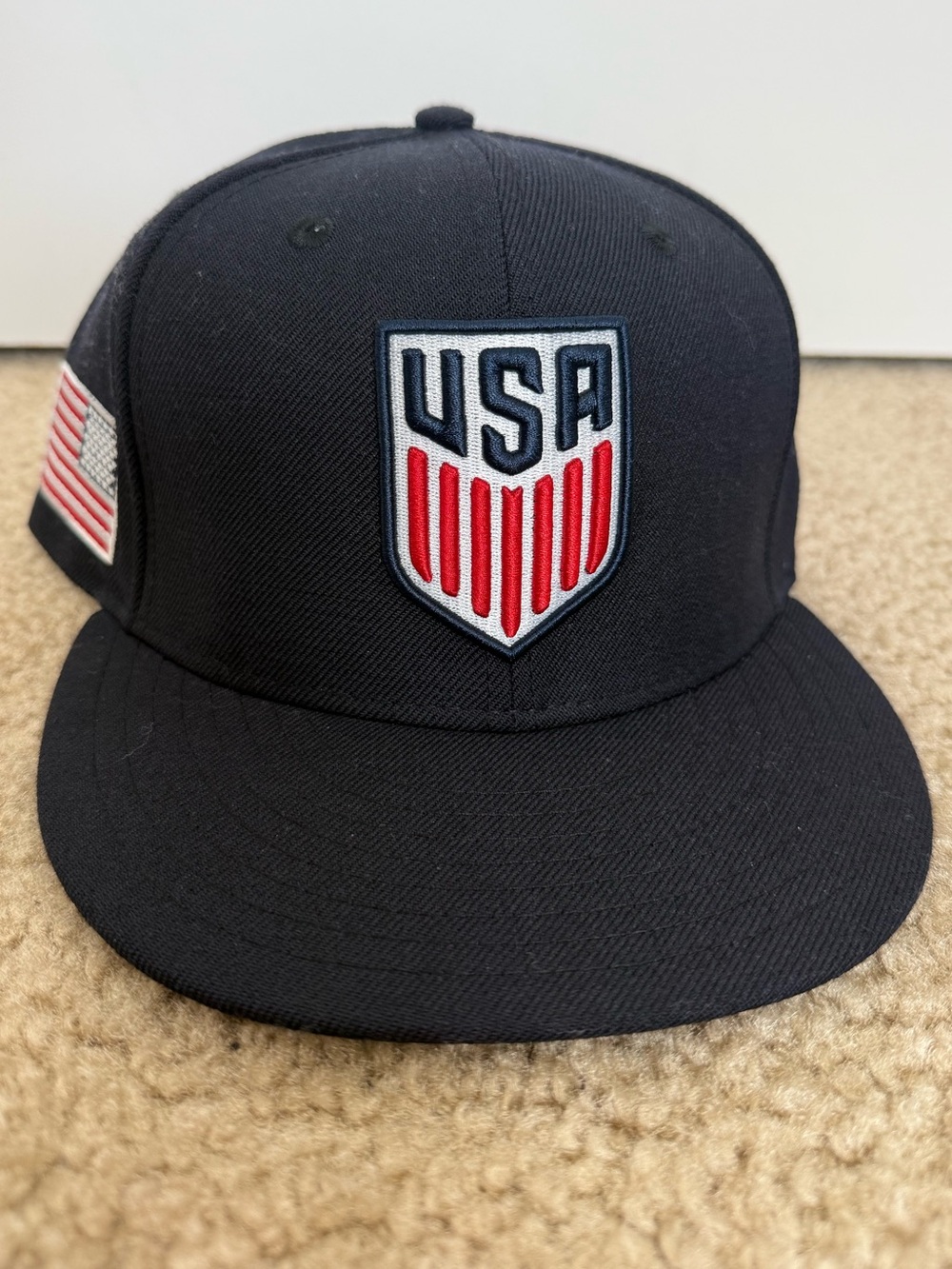 New Era 59Fifty FIFA United States of America Soccer Fitted Hat Dark Navy